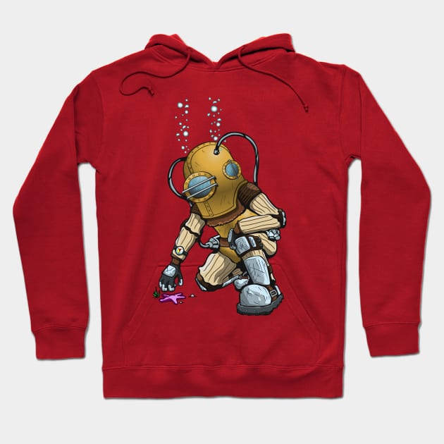 Bioshock Deep Sea Diver Big Daddy Coloured Hoodie