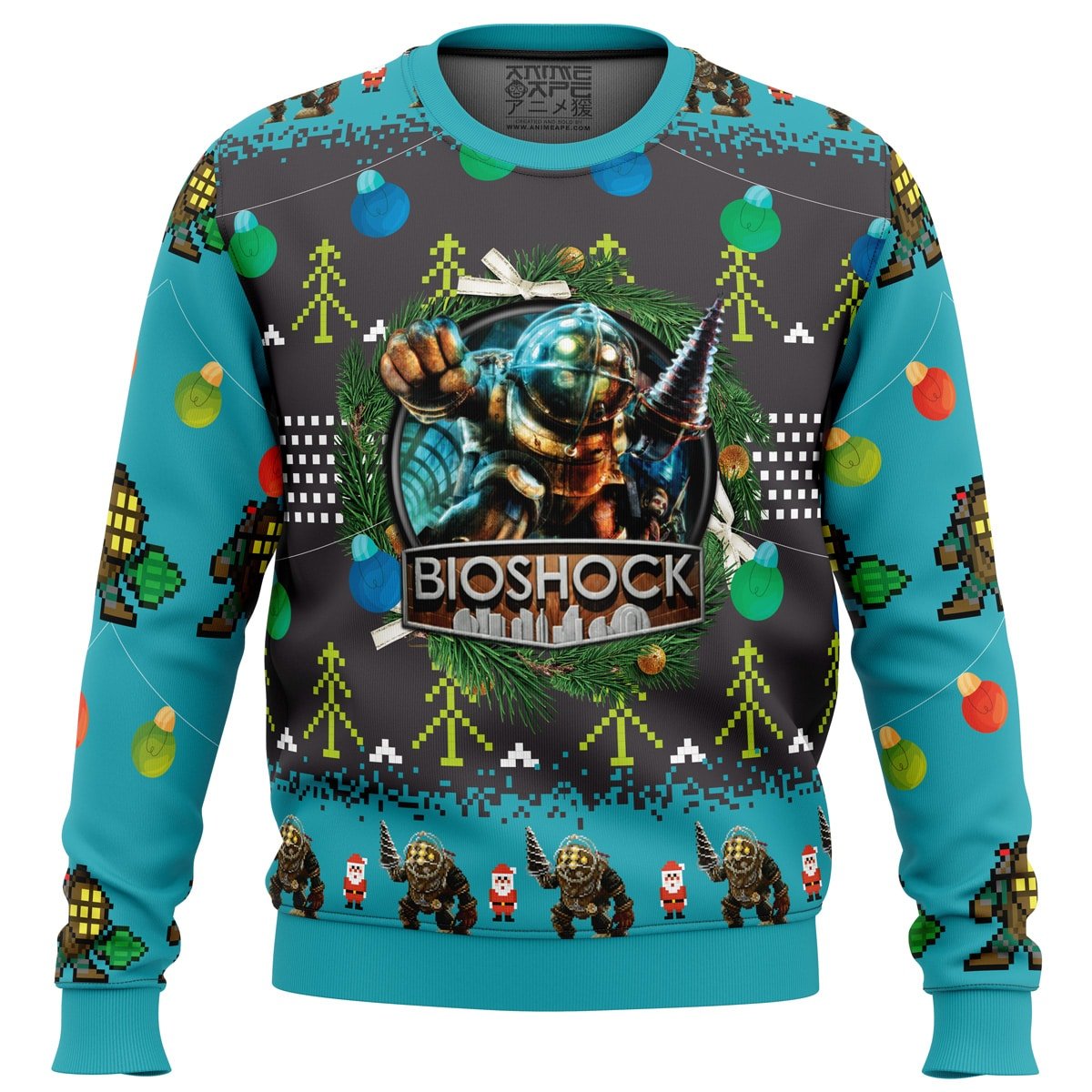 Bioshock Sweater front 1 - Bioshock Shop