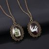 Game Bioshock Elizabeth Pigeon Bird Cage Vintage Alloy Metal Pendant Necklace Chain Cosplay Jewelry Accessories - Bioshock Shop