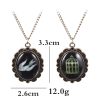 Game Bioshock Elizabeth Pigeon Bird Cage Vintage Alloy Metal Pendant Necklace Chain Cosplay Jewelry Accessories 4 - Bioshock Shop