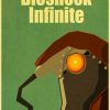 Shooting Game Bioshock Infinite Retro Kraft Poster Children s Room Decoration Painting 22 - Bioshock Shop