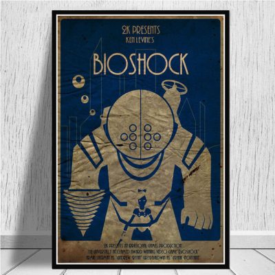 Game Bioshock Hot Arrival Rapture Wall Art