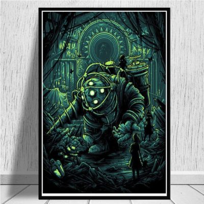 Game Bioshock Chart-topper Rapture Wall Art