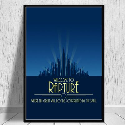 Game Bioshock New Arrival Rapture Wall Art