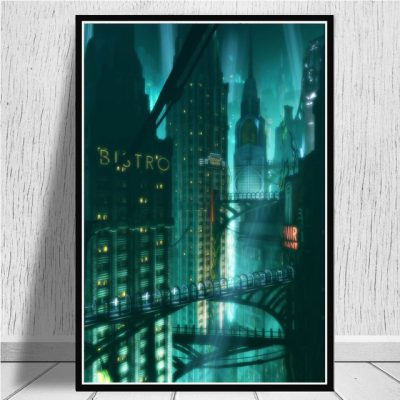 Game Bioshock Classic Rapture Wall Art
