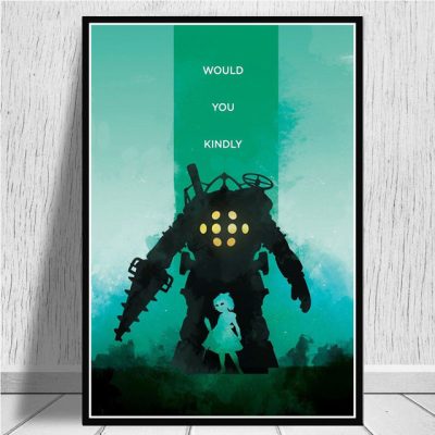 Game Bioshock Old Rapture Wall Art