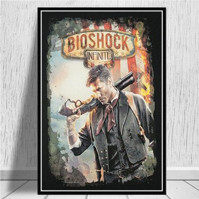 Game Bioshock Hot Rapture Wall Art