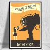 Video Game Bioshock Rapture Posters and Prints Canvas Painting Wall Pictures for Living Room Boy Room 3 - Bioshock Merch