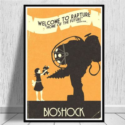 Bioshock Rapture Vintage Wall Art