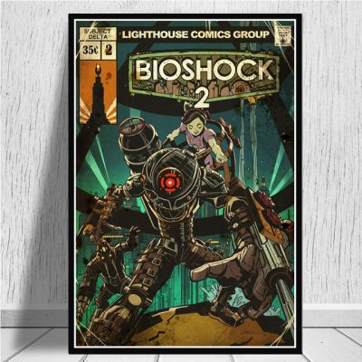 Bioshock Rapture In New Style Wall Art