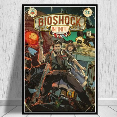 Game Bioshock RaptureS Wall Art