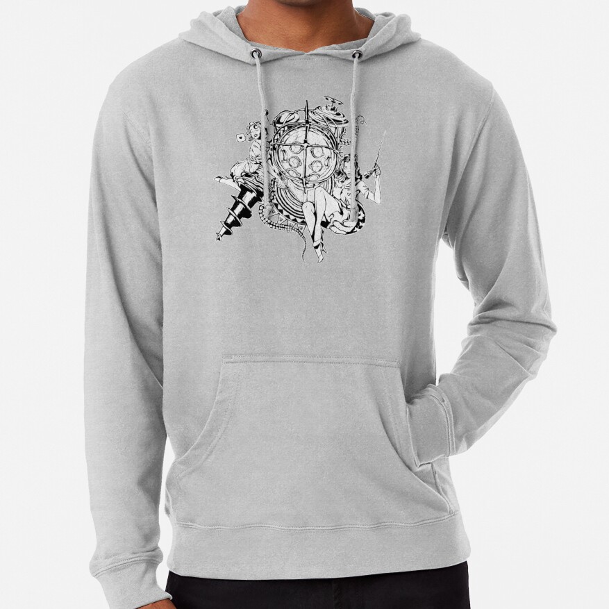 ssrcolightweight hoodiemensheather greyfrontsquare productx1000 bgf8f8f8 4 - Bioshock Shop