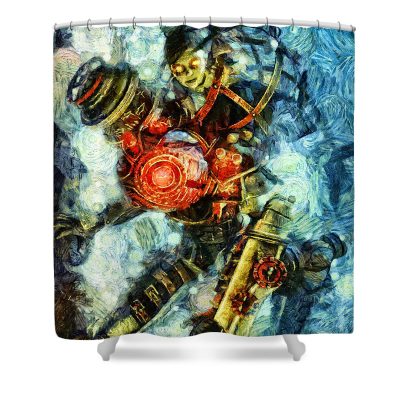 Big Sister That's A Bad Bad Man Shower Curtain