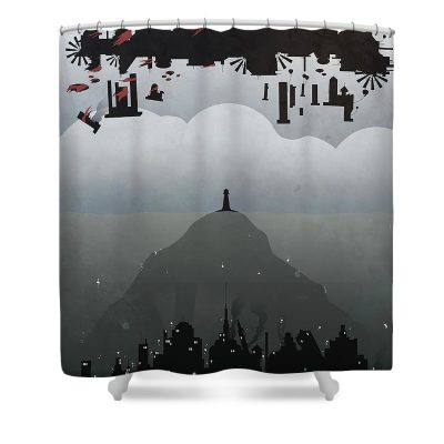 Bioshock 2 Worlds Shower Curtain