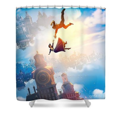 Bioshock Infinite Shower Curtain