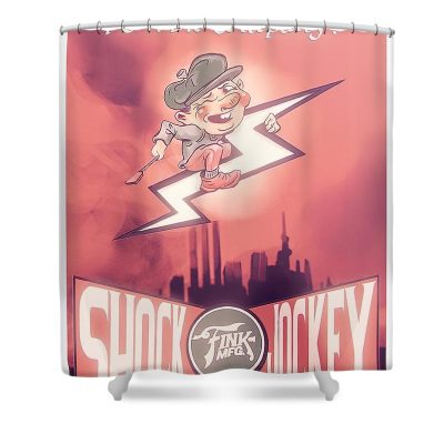 BioShock Infinite Shock Jockey Shower Curtain