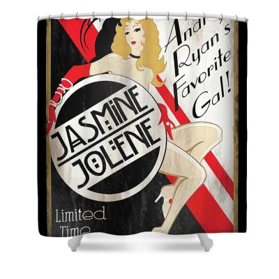 BioShock Jasmine Jolene Shower Curtain