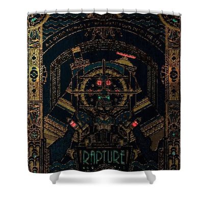 BioShock Rapture Shower Curtain