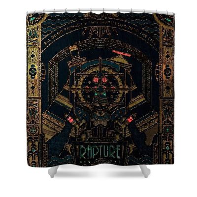 BioShock Rapture Shower Curtain