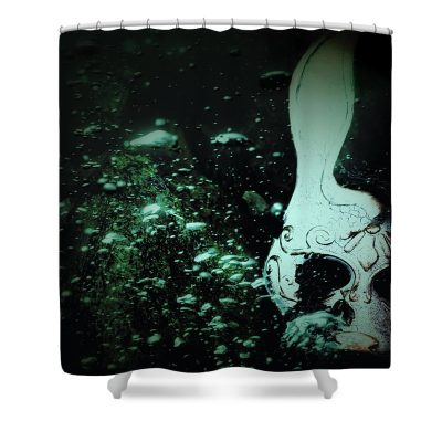 Remains of Rapture Captured Bioshock Shower Curtain